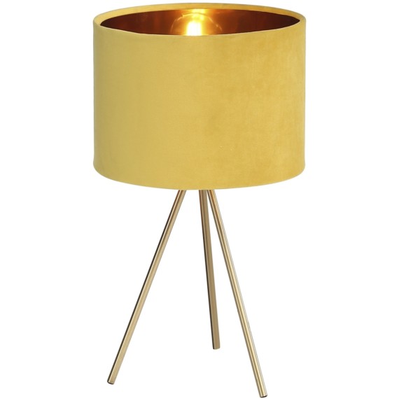 SL6242.204.01 Прикроватная лампа ST-Luce Золотистый/Желтый E27 1*40W FUEGO