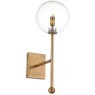 SL1205.301.01 Светильник настенный ST-Luce Латунь/Прозрачный G9 1*5W SANDRO