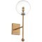 SL1205.301.01 Светильник настенный ST-Luce Латунь/Прозрачный G9 1*5W SANDRO