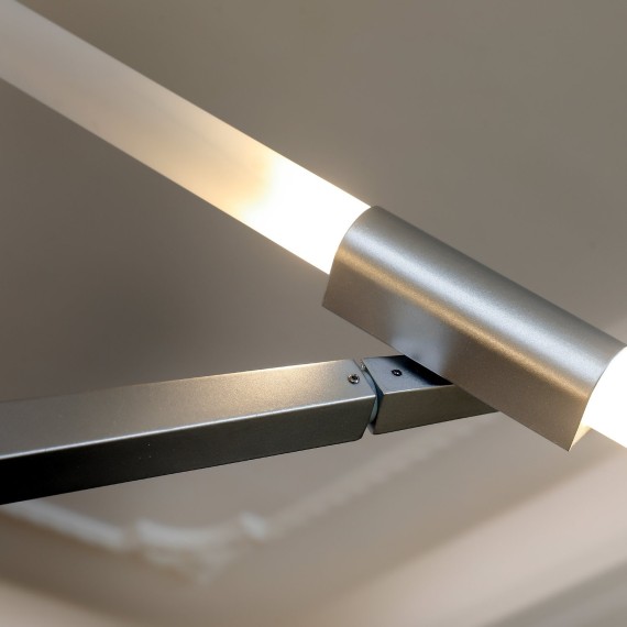 SL947.102.14 Люстра потолочная ST-Luce Серебристый/Белый G9 14*5W LACONICITA