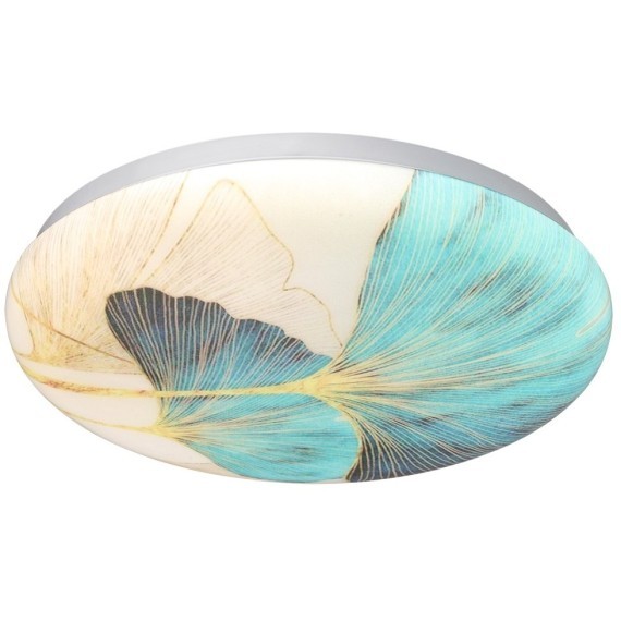 7747/CL PALE SN Светильник светодиодный потолочный пластик/белый/мульти LED 30Вт 4000К D330 IP43 FLOREN