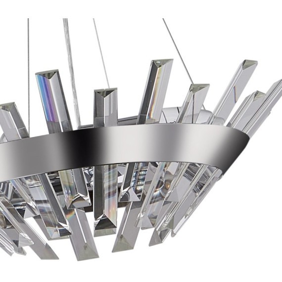 Люстра подвесная хрустальная 2116/09/04P Stilfort, серия Snowy