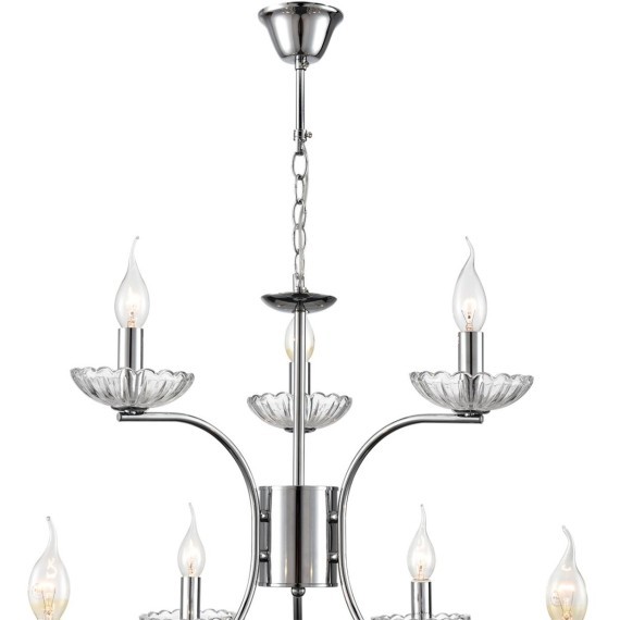 Люстра подвесная Е14 9*40W 220V LOLINA Lumion 8155/9 