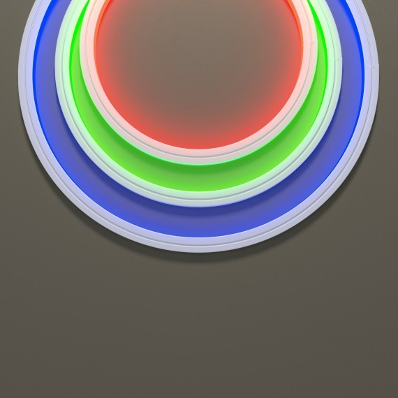 Неон Гибкий неон 12x12 24В 14,4Вт/м RGB IP67 5м 432024