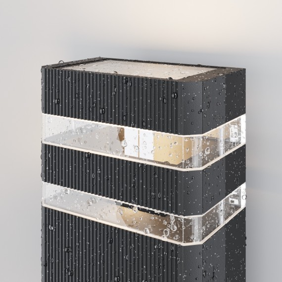 Уличный настенный светильник Maytoni O578WL-02B Unter den Linden IP54 под лампы 2xE27 60W