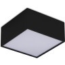 ST608.442.12 Светильник потолочный Черный LED 1*12W 4000K 1 080Lm Ra90 120° IP20 L120xW120xH55 180- Накладные светильники