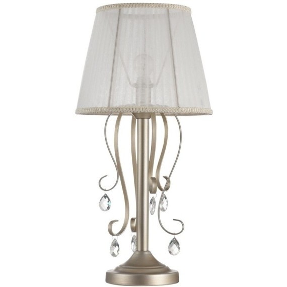 Интерьерная настольная лампа с хрусталем Simone FR2020-TL-01-BG