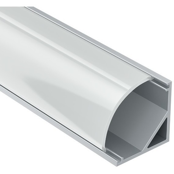 Алюминиевый профиль накладной 16x16 R ALM008S-2M