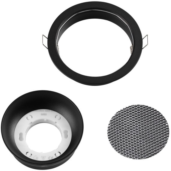 371004 Светильник встраиваемый Novotech WIR IP20 GX53 12W 220-240V GEMINI