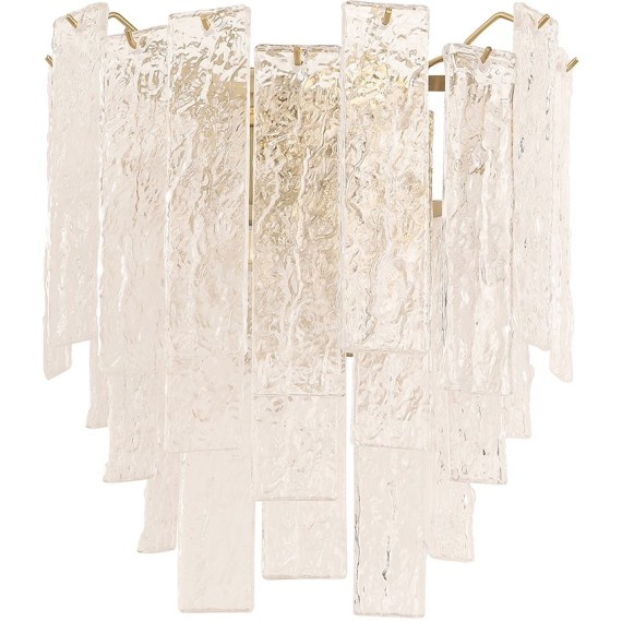 Бра Crystal Lux RICARDO AP3 BRASS