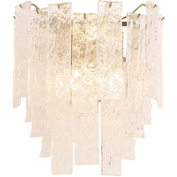 Бра Crystal Lux RICARDO AP3 BRASS