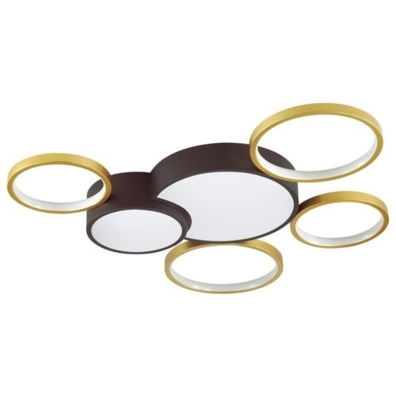 Потолочная люстра светодиодная диммируемая с пультом Norbert 5255/99CL