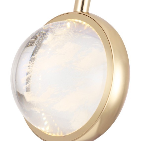 Светильник подвесной Crystal Lux CIELO SP6W LED GOLD