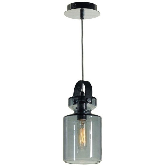 Подвесной светильник с 1 плафоном Lussole GRLSP-9639 BRIGHTON IP21 под лампу 1xE14 6W