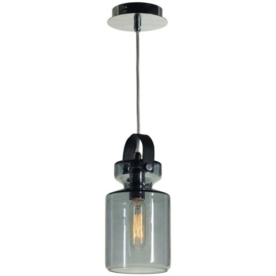 Подвесной светильник с 1 плафоном Lussole GRLSP-9639 BRIGHTON IP21 под лампу 1xE14 6W