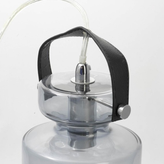 Подвесной светильник с 1 плафоном Lussole GRLSP-9639 BRIGHTON IP21 под лампу 1xE14 6W