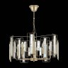 SLE103403-05 Светильник подвесной Шампань/Прозрачный E14 5*40W GIANO