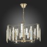 SLE103403-05 Светильник подвесной Шампань/Прозрачный E14 5*40W GIANO