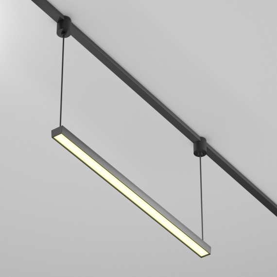 TR170-1-26W3K-B Светодиодный светильник на резиновый шинопровод Maytoni Elasity CRI90+ 3000К 750Лм 120° 26Вт