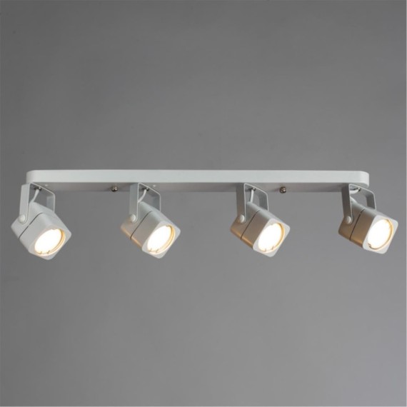 Спот потолочный Arte Lamp A1314PL-4WH LENTE под лампы 4xGU10 50W