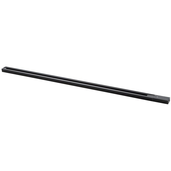 3м черный однофазный двужильный накладной шинопровод Crystal Lux CLT 0.11 01 L3000 BL