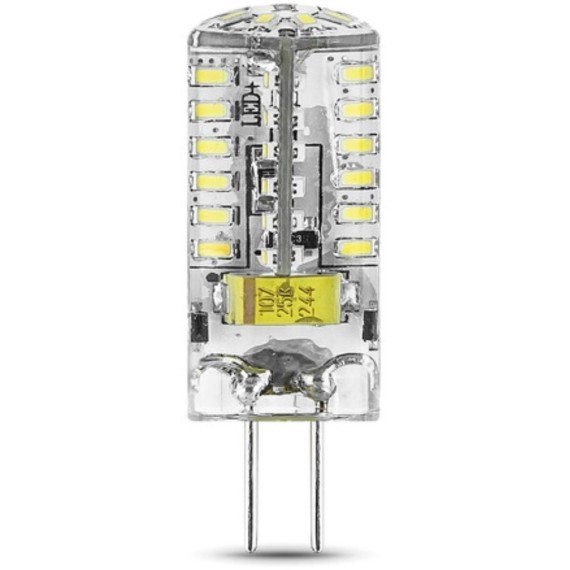 207707203 Лампа Gauss LED G4 12V 3W 240lm 4100K силикон 1/20/200