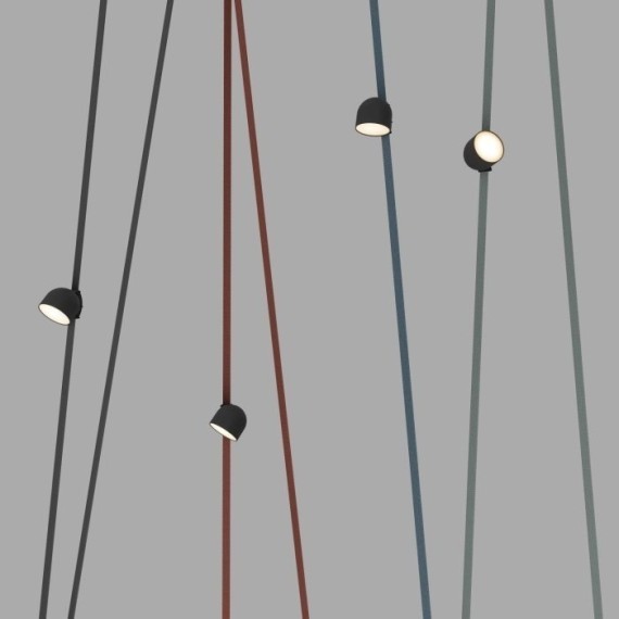 DK5543-BK Cветодиодный светильник на ременный шинопровод Denkirs Belty CRI90+ 3000К 890Лм 120° 12Вт