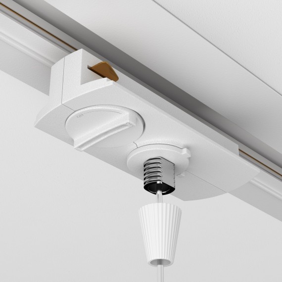 Адаптер для уст. любого подвесного светильника на однофазные шинопроводы Maytoni TRA011-1-A-W