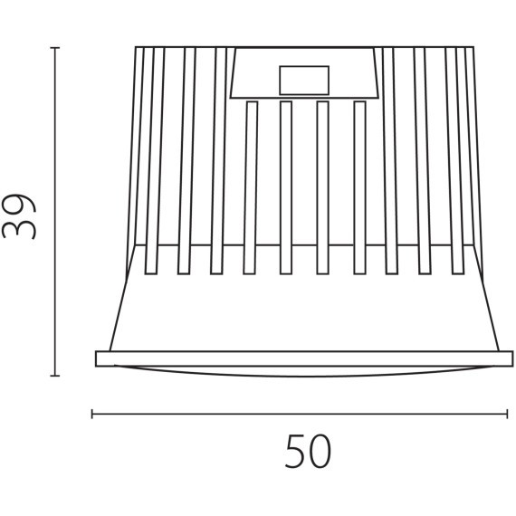 941282 Светодиодный модуль 5Вт 400лм 3000К RA80 50° 220V (замена ламп MR16 цоколей GU10 и GU5.3)