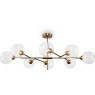 Люстра на штанге Freya FR5115PL-08BZ Maddison под лампы 8xG9 40W