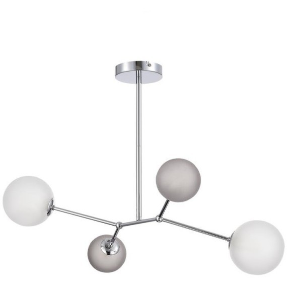 SLE1107-103-04 Светильник подвесной Хром/Белый, Серый G9 LED 4*5W 4000K MALTE