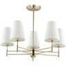 Люстра потолочная Lumion 4436/5C DORIS под лампы 5xE14 5*40W