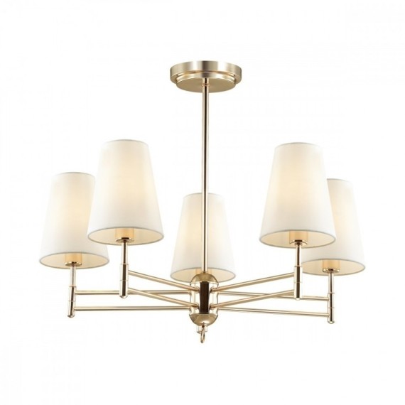 Люстра потолочная Lumion 4436/5C DORIS под лампы 5xE14 5*40W