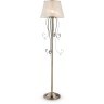 Торшер с абажуром Freya FR2020-FL-01-BZ SIMONE под лампу 1xE14 40W