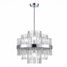 SL1634.103.06 Люстра подвесная ST-Luce Хром/Прозрачный E14 6*60W RENS