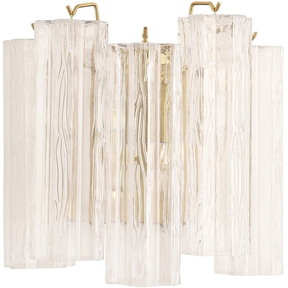 Бра Crystal Lux ROSE AP2 BRASS