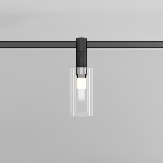 Светильник на гибкий шинопровод Maytoni Flexity TR207-1-3W3K-B 3000K 150лм 3Вт