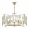 SLE103403-07 Светильник подвесной Шампань/Прозрачный E14 7*40W GIANO