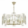 SLE103403-07 Светильник подвесной Шампань/Прозрачный E14 7*40W GIANO