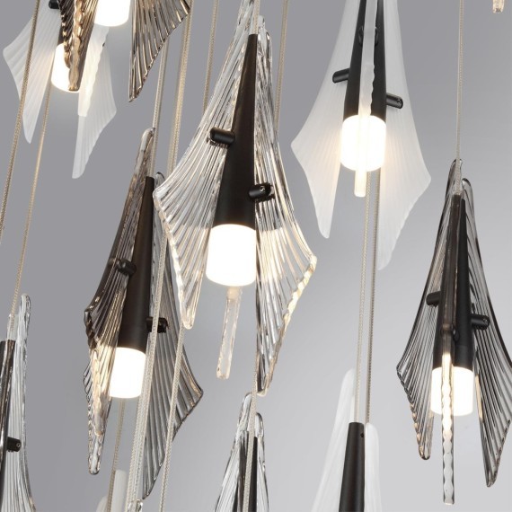 Люстра каскадная LED*137W (24*5.70W) 3000K 11620Лм Odeon Light AFALINA 5442/137L