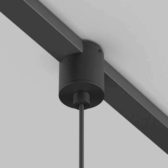 TR170-1-52W3K-B Светодиодный светильник на резиновый шинопровод Maytoni Elasity CRI90+ 3000К 1500Лм 120° 52Вт