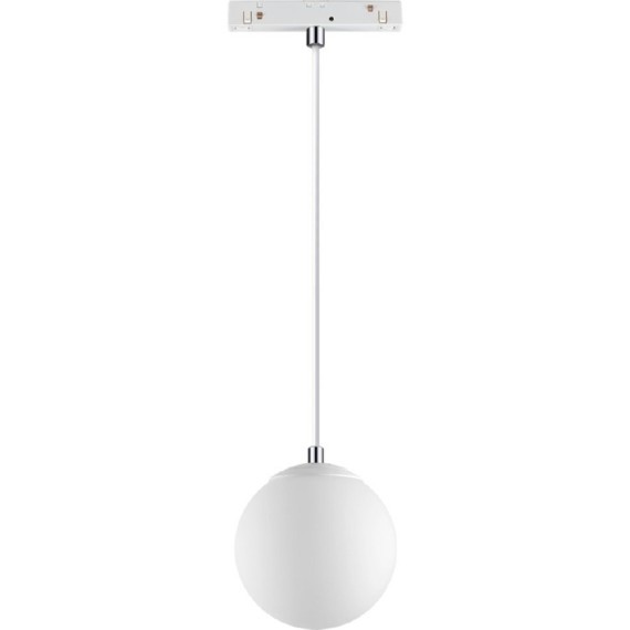 358471 Трековый светодиодный светильник Novotech Flum CRI90+ 4000К 800Лм 170° 10W