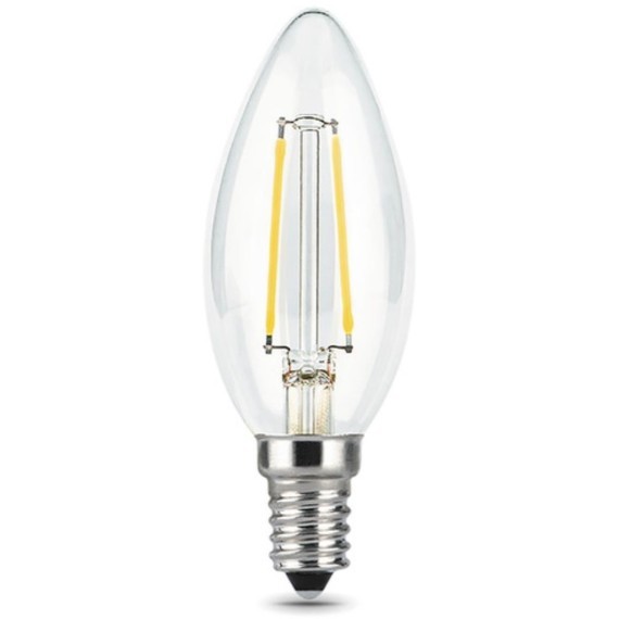 103801107 Лампа Gauss LED Filament Свеча E14 7W 550lm 2700К 1/10/50