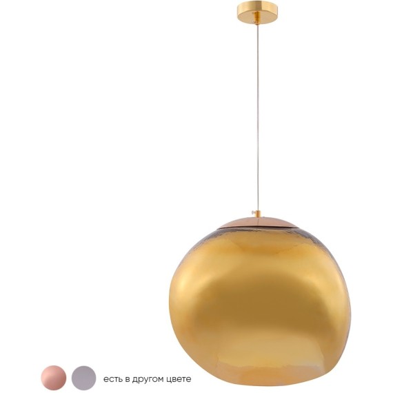 Светильник подвесной Crystal Lux MALAGA SP1 D360 GOLD