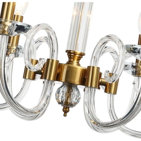 Люстра подвесная хрустальная Stilfort 1050/03/06P серия Glass