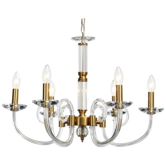 Люстра подвесная хрустальная Stilfort 1050/03/06P серия Glass