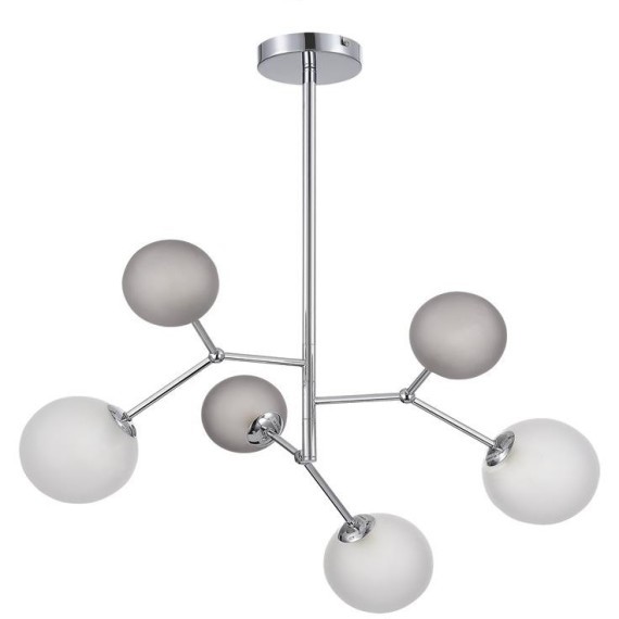 SLE1107-103-06 Светильник подвесной Хром/Белый, Серый G9 LED 6*5W 4000K MALTE