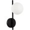 SLE1193-401-01 Светильник настенный Черный/Белый G9 1*5W 4000K ENKEL