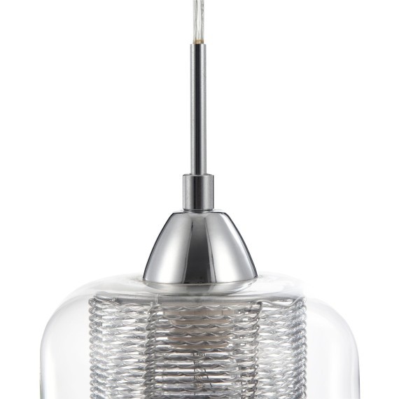 Подвесной светильник с 1 плафоном Freya FR5314-PL-01-CH Wellington под лампу 1xE14 40W