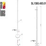 SL1580.405.01 Торшер ST-Luce Черный/Белый LED 1*25W 3200K RALIO